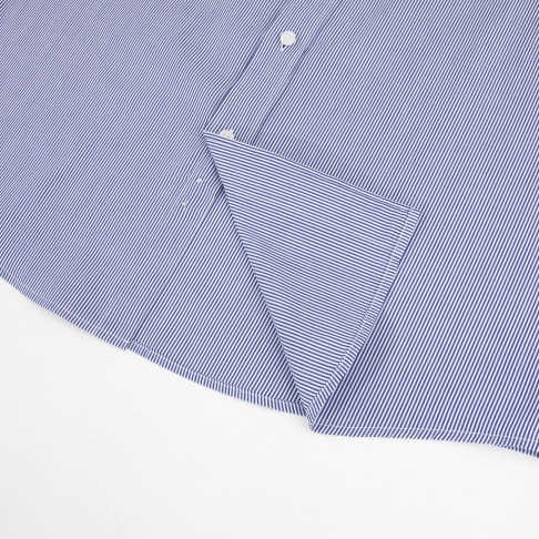 Navy Stellar Oxford Stripes, view 2