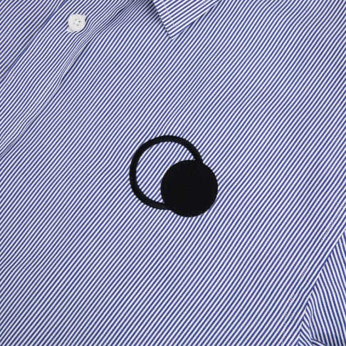 Navy Stellar Oxford Stripes, view 5