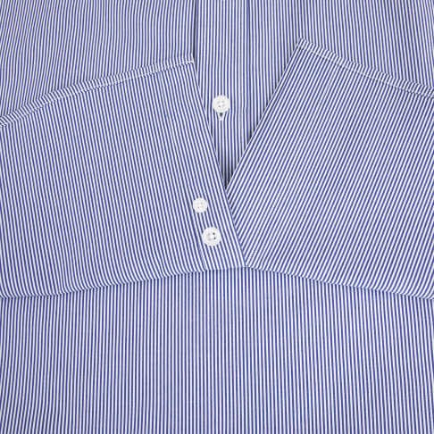 Navy Stellar Oxford Stripes, view 6