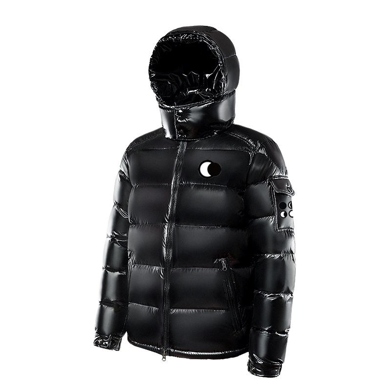 Luna Noire Down Jacket, view 4